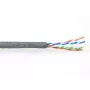 Patchkabel ACT CAT6 U/UTP Litze Grau 305 m