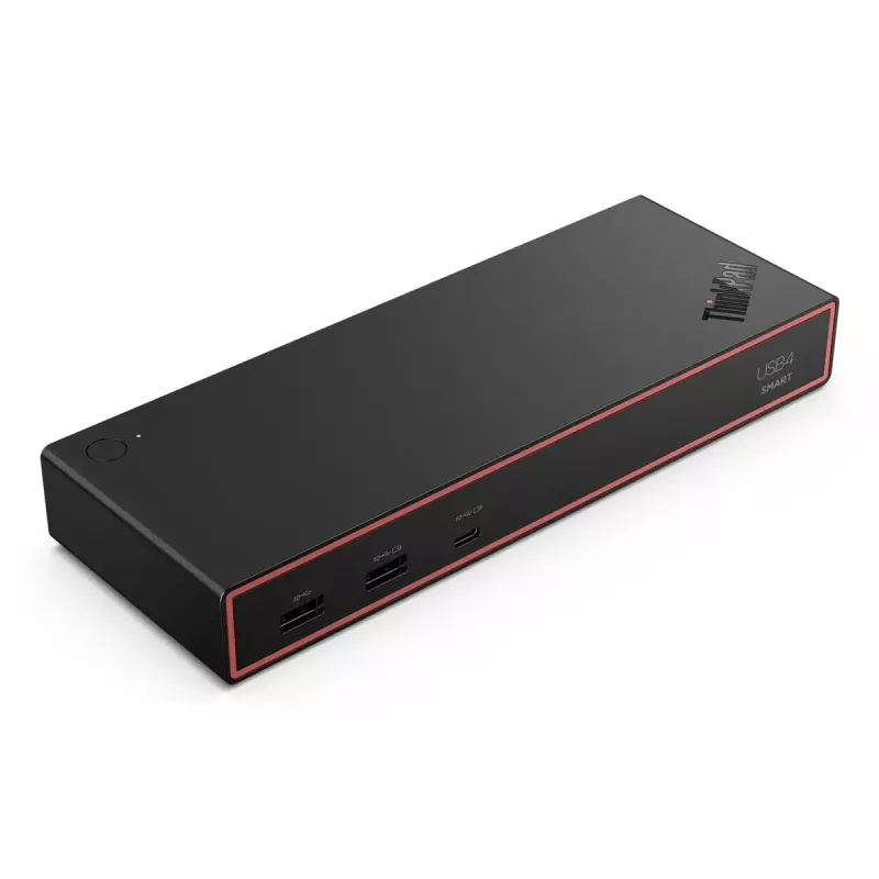 Dockingstation Lenovo ThinkPad USB4 Smart Dock 5500 — kabelgebunden USB4, 65W PD, Gigabit Ethernet, 4K@30Hz, 100W Netzteil, Eclipse Schwarz