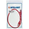 Intellinet Netzwerk-Patchkabel, Cat5e, 15 m, Rot, CCA, SF/UTP, PVC, RJ45, vergoldete Kontakte, rastnasenfrei, Knickschutztülle, lebenslange Garantie