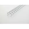 GBC Drahtbindekämme 3:1 NO4 6mm A4, Silber, 3 Blatt, Metall, A4, 6 mm, 320 mm