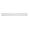GBC Drahtbindekämme 3:1 NO4 6mm A4, Silber, 3 Blatt, Metall, A4, 6 mm, 320 mm