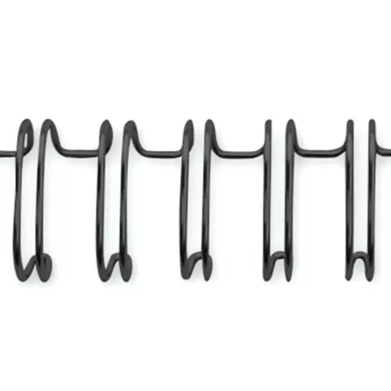 GBC WireBind-Binderücken 3:1 NO5 8mm A4, Silber, 3 Blatt, Metall, A4, 8 mm, 318 mm