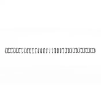 GBC Wire spines 3:1 NO7 11mm A4, Schwarz, 3 Blätter, Metall, A4, 1,1 cm, 318 mm