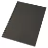 GBC Bindeeinband Lederoptik A3, A3, Karton, Schwarz, 297 mm, 422 mm, 21 mm