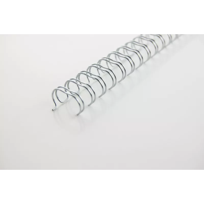 GBC WireBind Bindekämme 3:1 Nr.3 5mm Silber (100), Silber, 250 Blatt, Metall, A4, 379 g, 320 mm