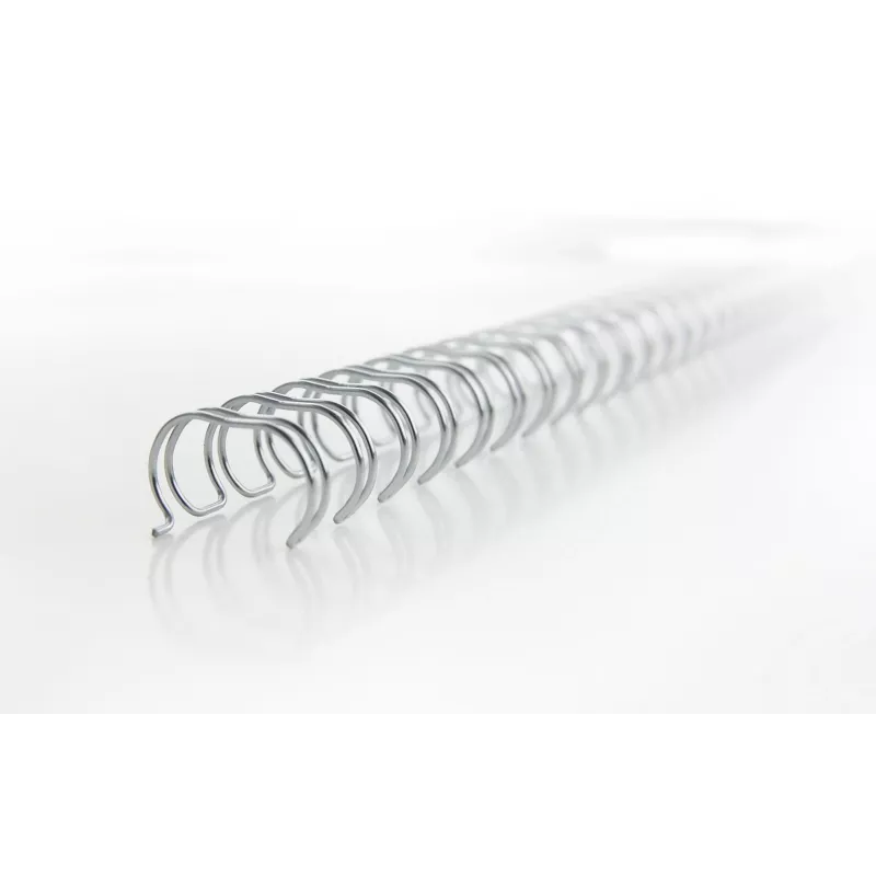 GBC WireBind Bindekämme 3:1 Nr.3 5mm Silber (100), Silber, 250 Blatt, Metall, A4, 379 g, 320 mm