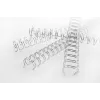 GBC WireBind Bindekämme 3:1 Nr.3 5mm Silber (100), Silber, 250 Blatt, Metall, A4, 379 g, 320 mm