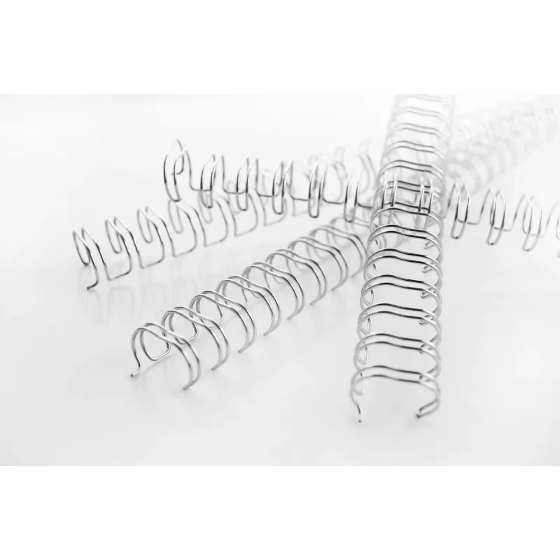 GBC WireBind Bindekämme 3:1 Nr.3 5mm Silber (100), Silber, 250 Blatt, Metall, A4, 379 g, 320 mm