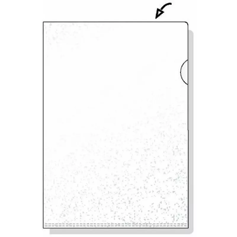 Rexel Embossed A4 L Folder Clear (100), A4, Polypropylen (PP), Transparent, 100 St., 221 mm, 311 mm