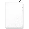 Rexel Embossed A4 L Folder Clear (100), A4, Polypropylen (PP), Transparent, 100 St., 221 mm, 311 mm