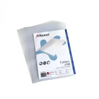 Rexel Embossed A4 L-Ordner klar (100), 210 x 297 mm (A4), Transparent, Polypropylen (PP), 221 mm, 312 mm, 25 mm