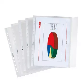 Folder Herlitz 5896204 Polypropylen (PP) Transparent A4