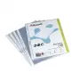 Rexel Premium A5 Klarsichthüllen oben offen transparent (100), Transparent, 175 mm, 225 mm, 25 mm