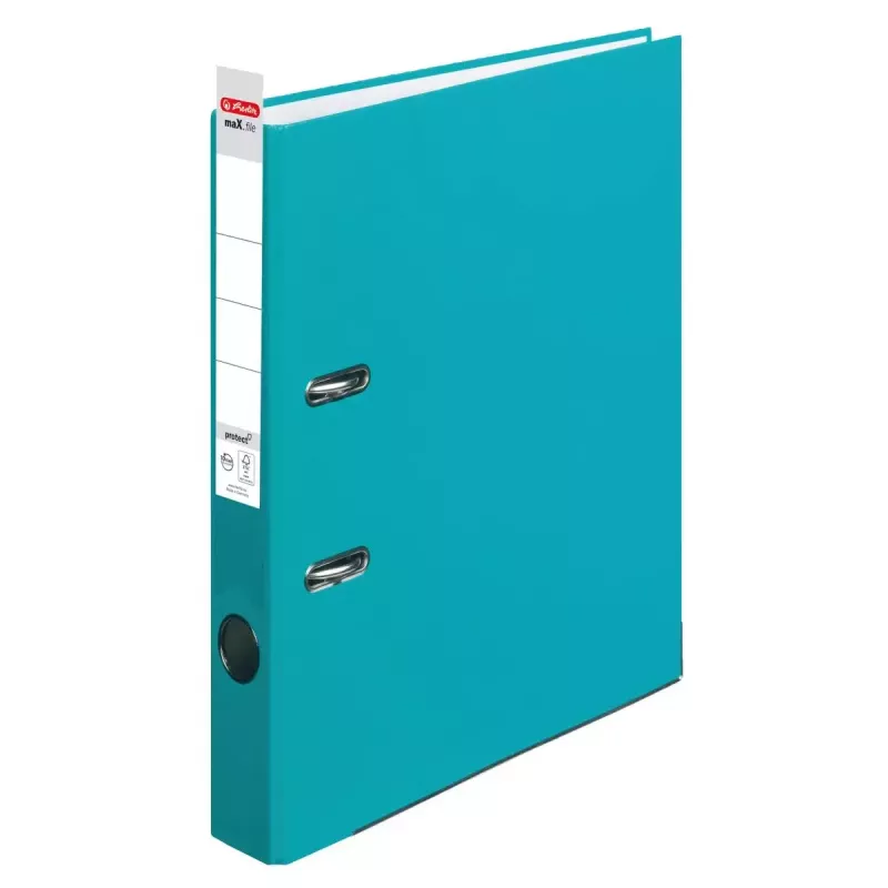 Herlitz maX.file Ringbuch A4 Türkis Polypropylen