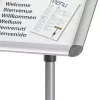 Nobo Essence A4 Display-Ständer, Silber, Aluminium, 340 mm, 1405 mm