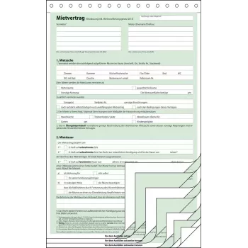 Geschäftsformular Sigel MV480