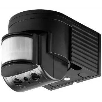 Wandmontagesensor Goobay Schwarz 96001