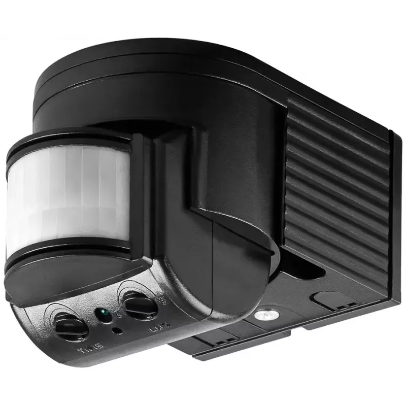Wandmontagesensor Goobay Schwarz 96001