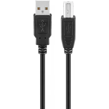 USB 2.0 Hi-Speed Kabel Goobay 96185 1 m Schwarz