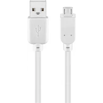 USB 2.0 Hi-Speed-Kabel Goobay 96193 1m Weiß
