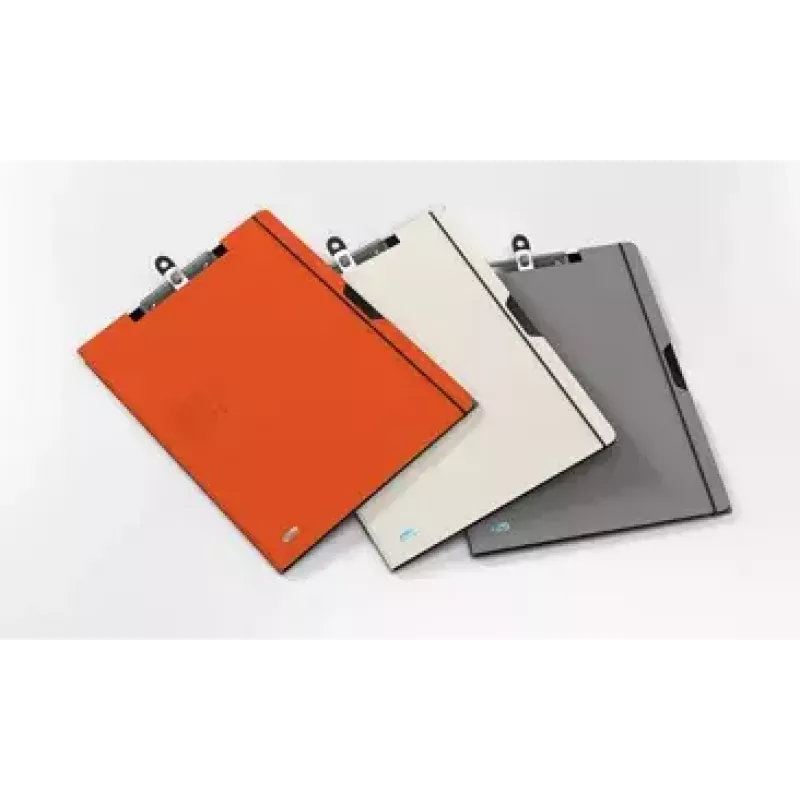 Klemmbrett Kunststoff Grau Elba 400021703