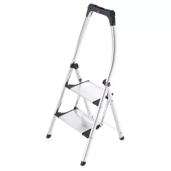 Stufenleiter Hailo K100 TopLine Grau