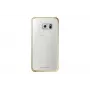 Samsung EF-QG920B Handyhülle Cover Gold, Transparent