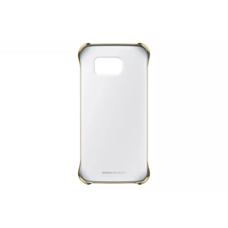 Samsung EF-QG920B Handyhülle Cover Gold, Transparent