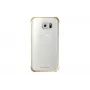 Samsung EF-QG925B Handyhülle Cover Gold, Transparent