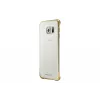 Samsung EF-QG925B Handyhülle Cover Gold, Transparent