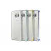 Samsung EF-QG925B Handyhülle Cover Gold, Transparent