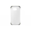 Samsung EF-QG925B Handyhülle Cover Gold, Transparent