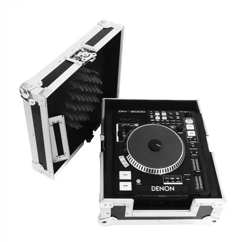 Hardcase Roadinger 30124830 DJ-Controller Sperrholz Schwarz Silber