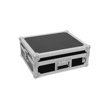 Hardcase Roadinger 30123310 für Plattenspieler Sperrholz Schwarz Silber
