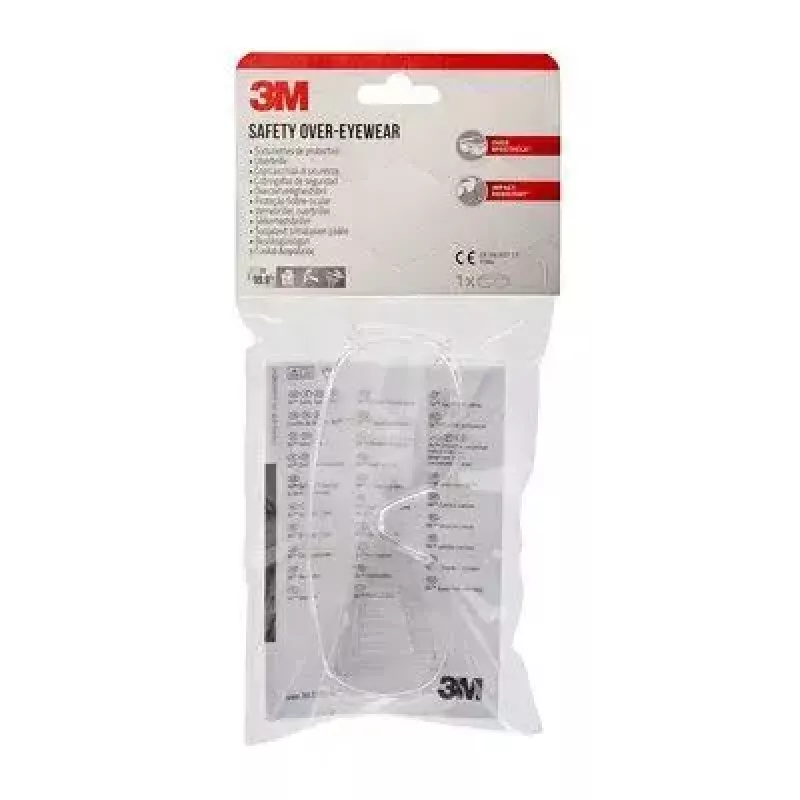 3M VISCC1 Besucher-Sicherheitsüberbrille Klar