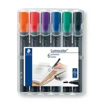 Permanentmarker Staedtler Lumocolor 352 Bullet Tip 6 Stück