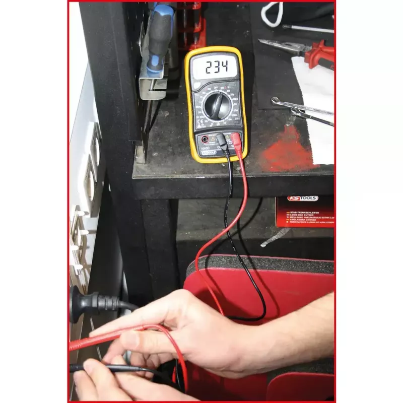 Digitalmultimeter KS Tools 150.1495 LCD-Anzeige 3,5 Stellen