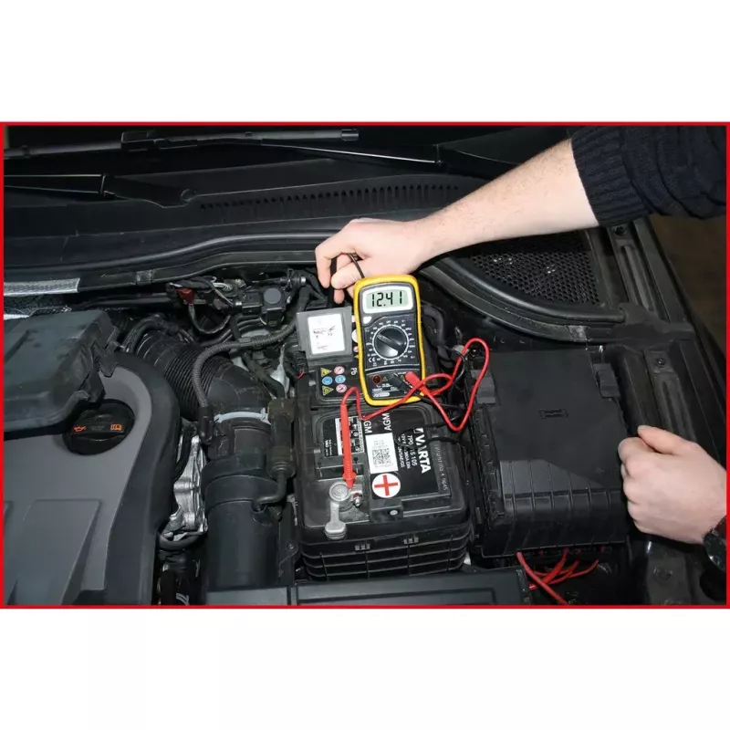 Digitalmultimeter KS Tools 150.1495 LCD-Anzeige 3,5 Stellen