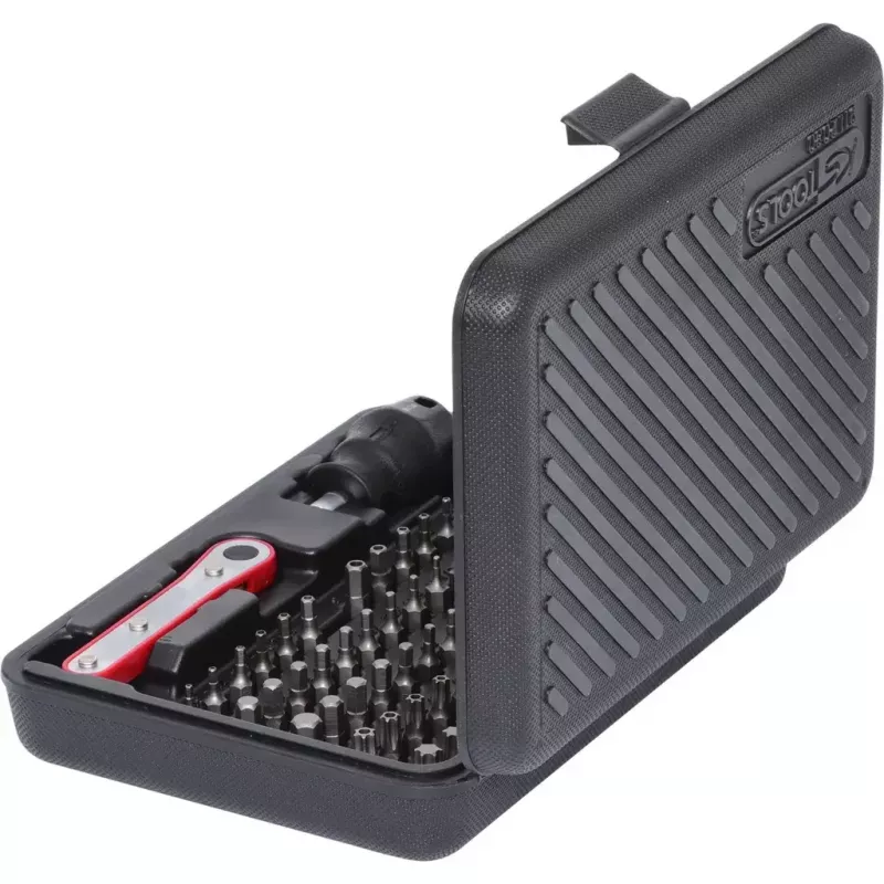 Schraubendreher-Bit-Satz KS Tools 911.2080 99 Stück Nickel Sechskant 25 mm