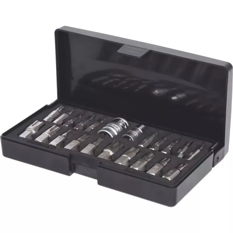 Steckschlüsselsatz KS Tools 911.3120 — 22 Stahl-Steckschlüsseleinsätze, 432 g