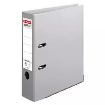Ringbuch Herlitz 10834372 A4 Grau