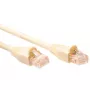 ACT Elfenbein 7 Meter U/UTP CAT5E Patchkabel rastnasenschutz mit RJ45-Steckern