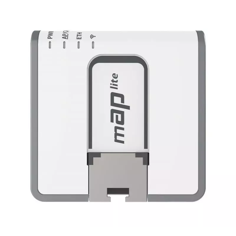 Mikrotik mAP lite, RBMAPL-2ND, 2,4 GHz, PoE, 10/100 Mbit/s, Weiß