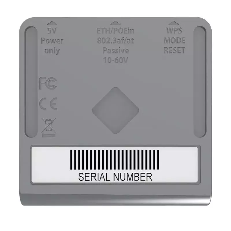 Mikrotik mAP lite, RBMAPL-2ND, 2,4 GHz, PoE, 10/100 Mbit/s, Weiß