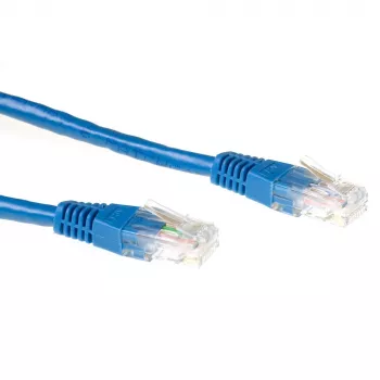 ACT Blau 3 Meter U/UTP CAT6 Patchkabel mit RJ45-Steckern