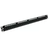 Patchpanel 24 Ports ungeschirmt CAT6 ACT PP1010