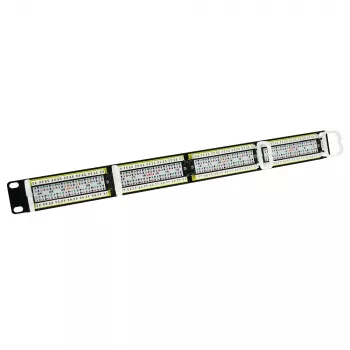 Patchpanel 24 Ports ungeschirmt CAT6 ACT PP1010