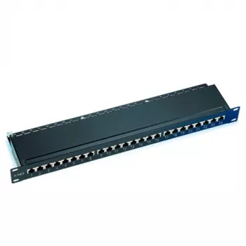Patchpanel CAT6 geschirmt 24 Ports mit Abdeckung ACT PP1012