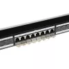 ACT Patchpanel 24-Ports geschirmt CAT6A mit Abdeckung CAT6A