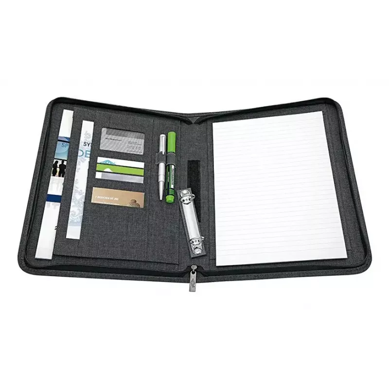 Personal organizer WEDO 58 352412 A4 Polyester grau, 2-Ring-Ordner